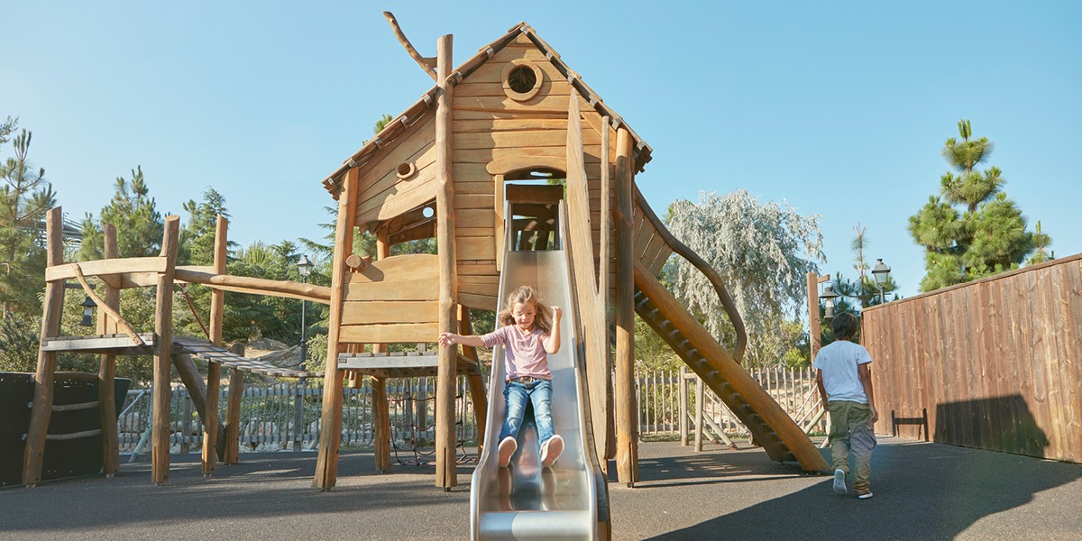 Parque infantil niños